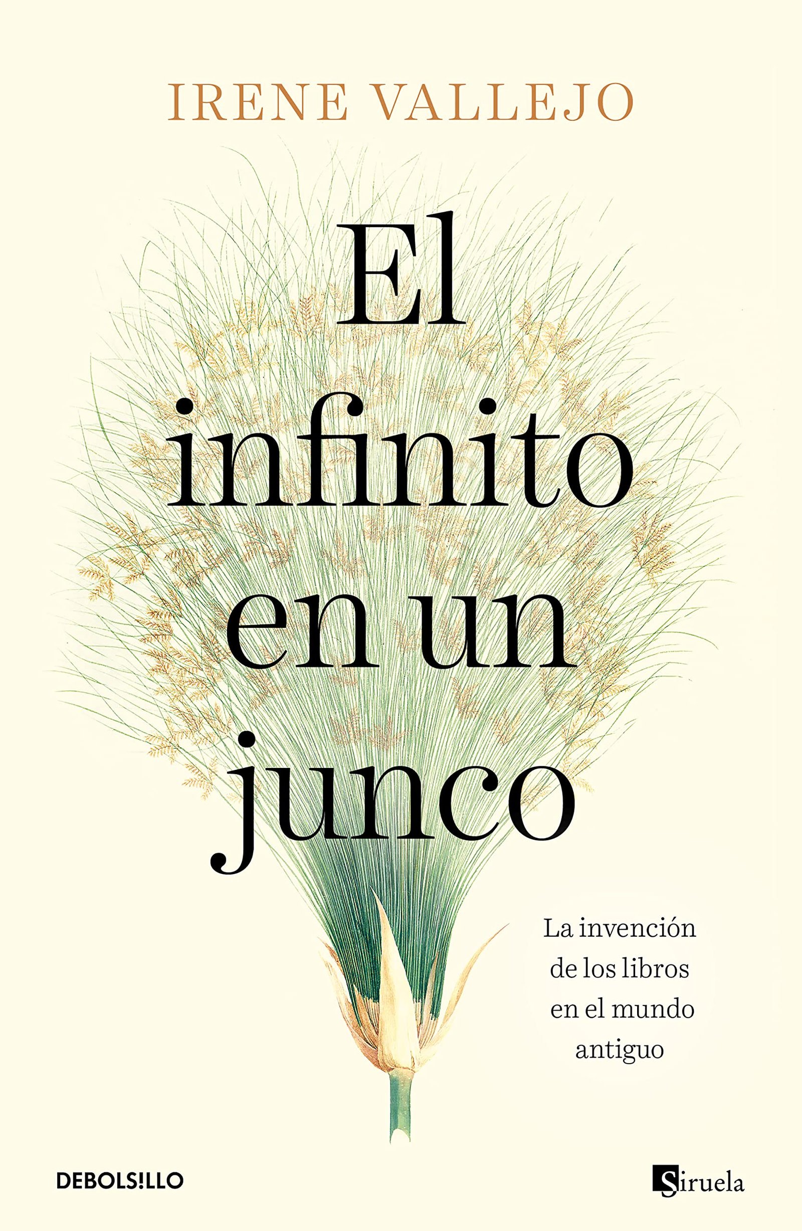 Portada del libro El infinito en un junco de Irene Vallejo - Ensayo sobre historia de los libros